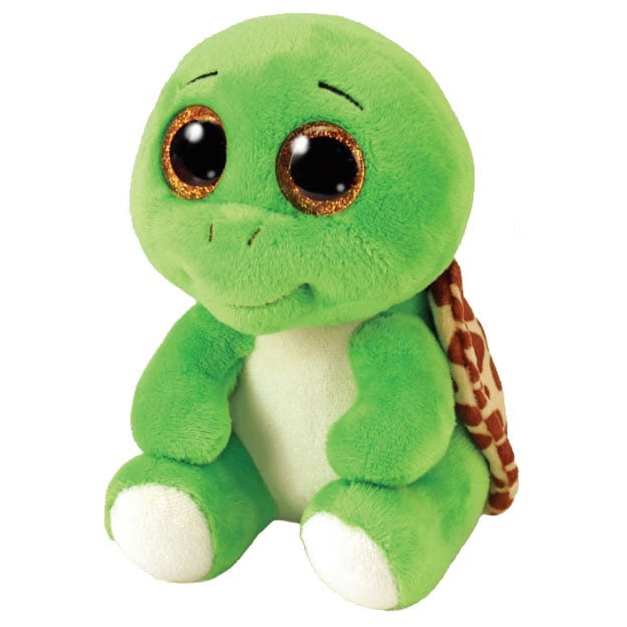 TY Beanie Boos TURBO the Turtle Glitter Eyes Regular Size 6 inch