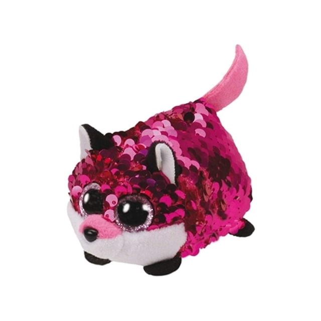 Ty Stackable TY Beanie Boos - Teeny Tys Stackable Sequin Plush - JEWEL the Fox (4 ...
