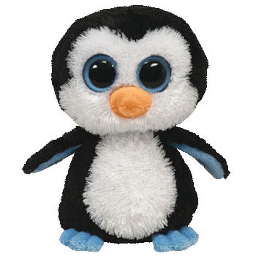 TY Beanie Boos - FISHER the Penguin (Glitter Eyes)(Regular Size - 6 inch)