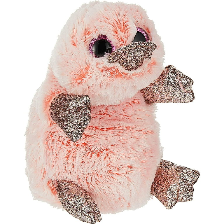 Pink platypus stuffed animal sales