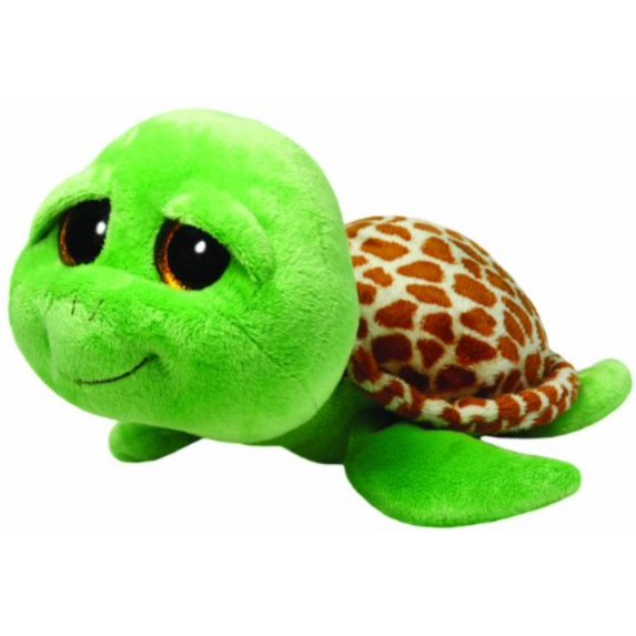 ty beanie boos buddies zippy green turtle large plush