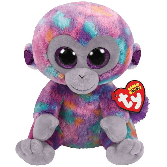 Ty Beanie Boos - Zuri the Monkey Glitter Eyes - Stuffed Animal