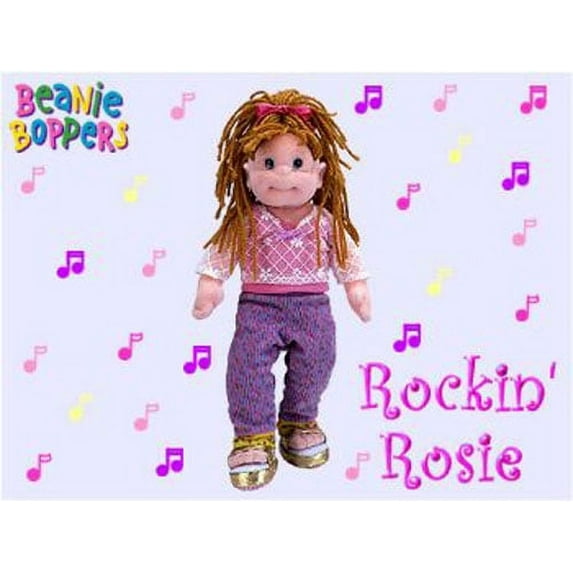 TY Beanie Bopper - ROCKIN' ROSIE (13 inch)