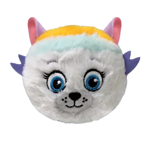 Ty beanie bouncers - paw patrol - rubble con gli occhioni arancioni, i