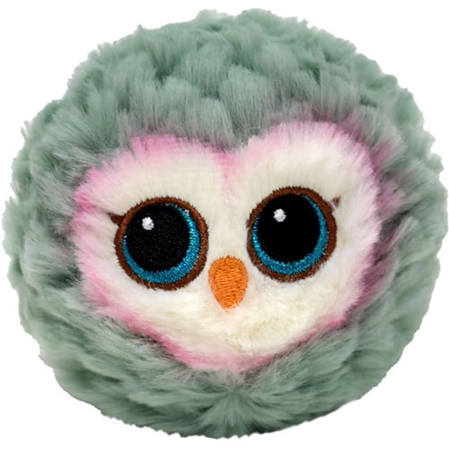 TY Beanie Bouncers - FEATHERS the Owl [3 inch]