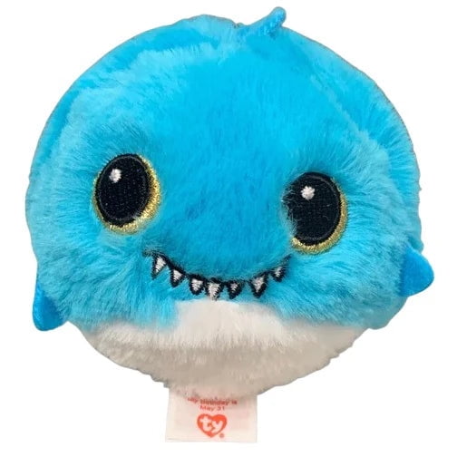 TY Beanie Bouncers - FINS the Blue Shark [3 inch] - Walmart.com