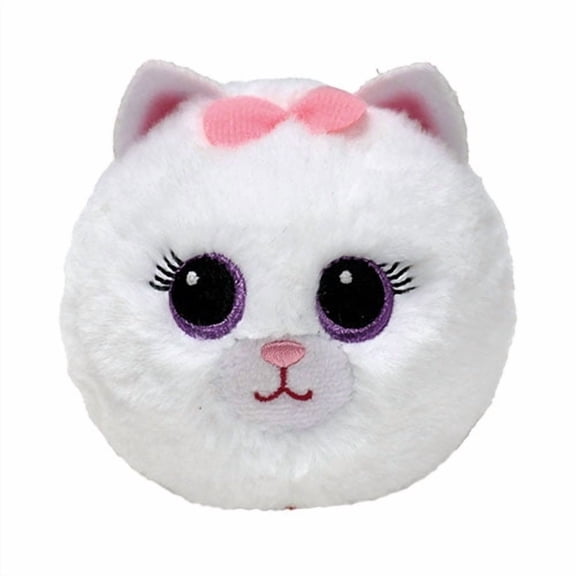 TY Beanie Bouncers - PURDY the White Cat [3 inch]