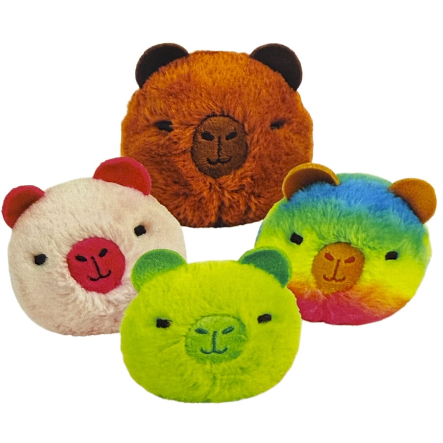 TY Beanie Bouncers - SET of 3 CAPYBARA (Cedar, Rainy, Lotus) (3 inch)