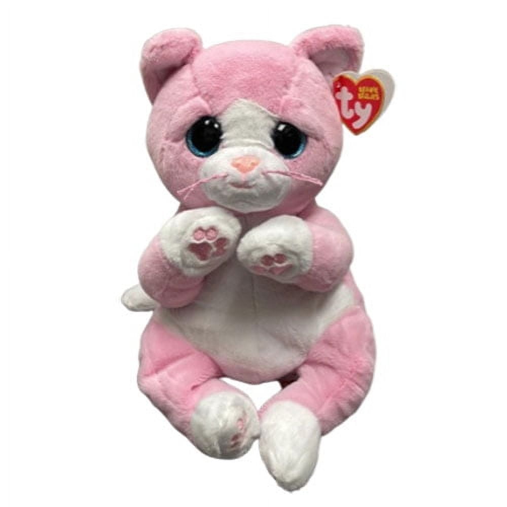 TY Beanie Buddy (Beanie Bellies) - LILLIBELLE the Pink Cat