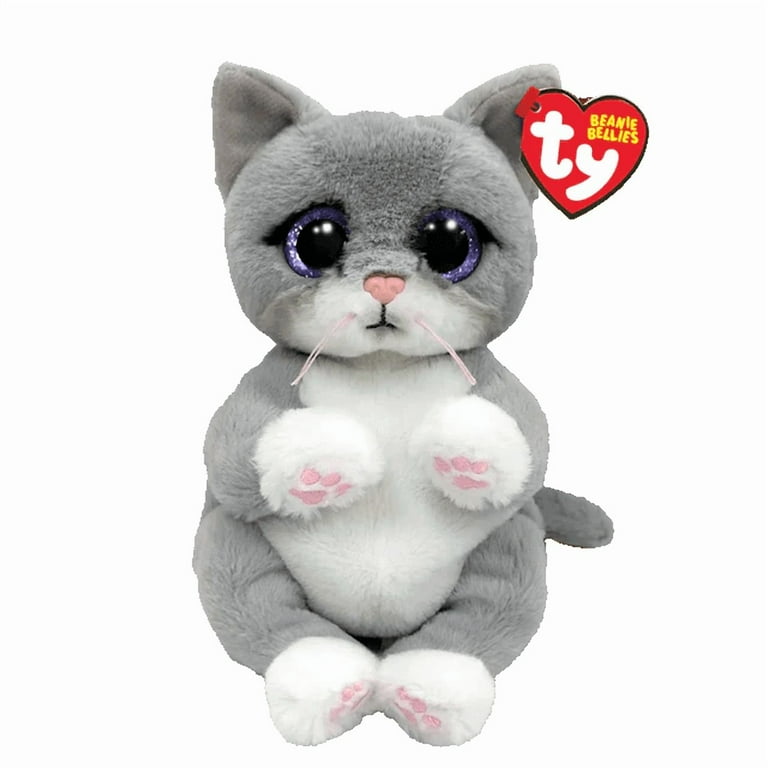 TY Beanie Buddy (Beanie Bellies) - MORGAN the Cat (Medium Size