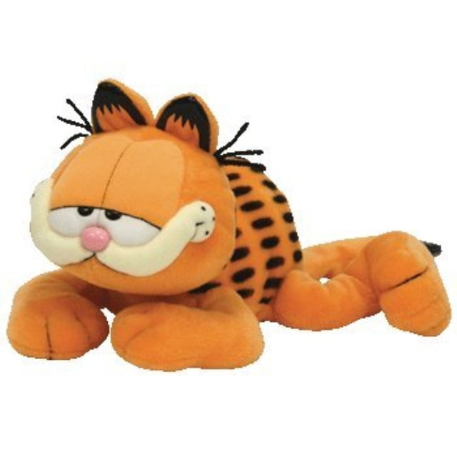 ty beanie buddy - garfield the cat (sleeping version) - Walmart.com