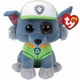 thumbnail image 1 of Ty Beanie Boos - Rocky the Dog  – Medium (10")  – Paw Patrol  - Stuffed Animal, 1 of 6