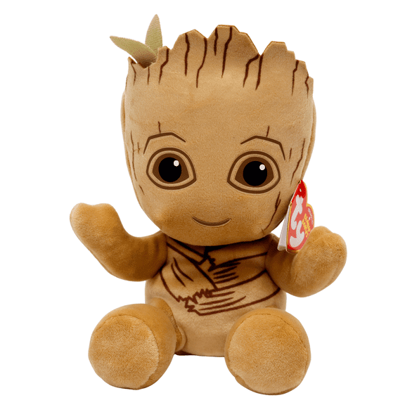Ty Beanie Babies - Groot (Marvel Guardians of the Galaxy) Soft Body 6 inch Plush