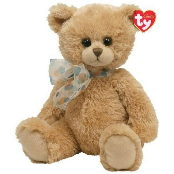 TY Classic - Bixby Brown Bear Plush (BONUS ONE RANDOM TY ERASER)