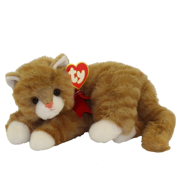 TY Classic Plush - AL E. KAT the Cat (Large Tag - Orange)