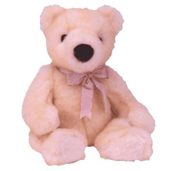 Ty Beanie Classics Butterbeary the Bear with Pink Ribbon Plush