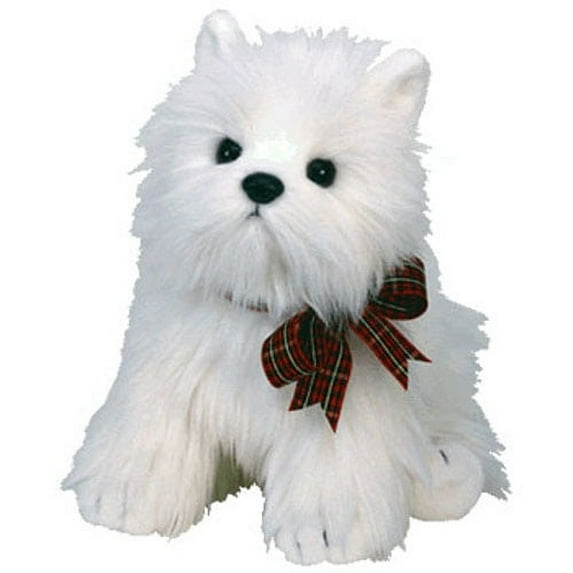 Ty Beanie Classics McDougal the White Dog Plush
