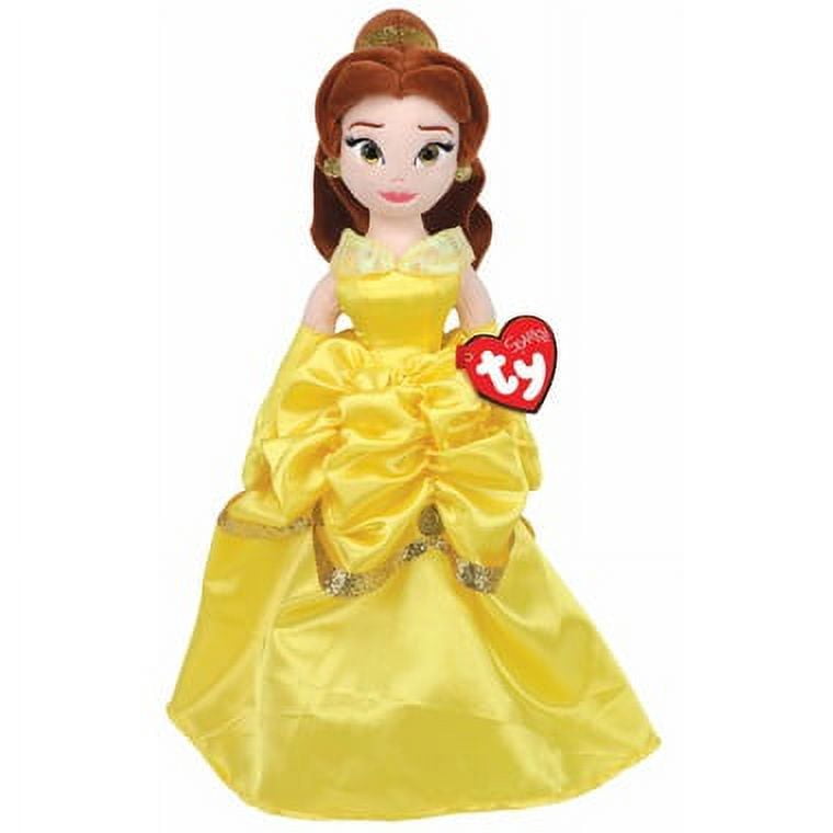 TY Disney Beauty and the Beast Movie Belle 15.5 Inch Tall Collectible  Stuffed Plush Toy