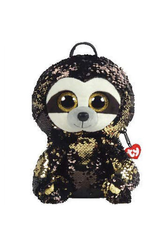 Fashion Flippy Sequin Backpack - DANGLER the Sloth (13 inch)