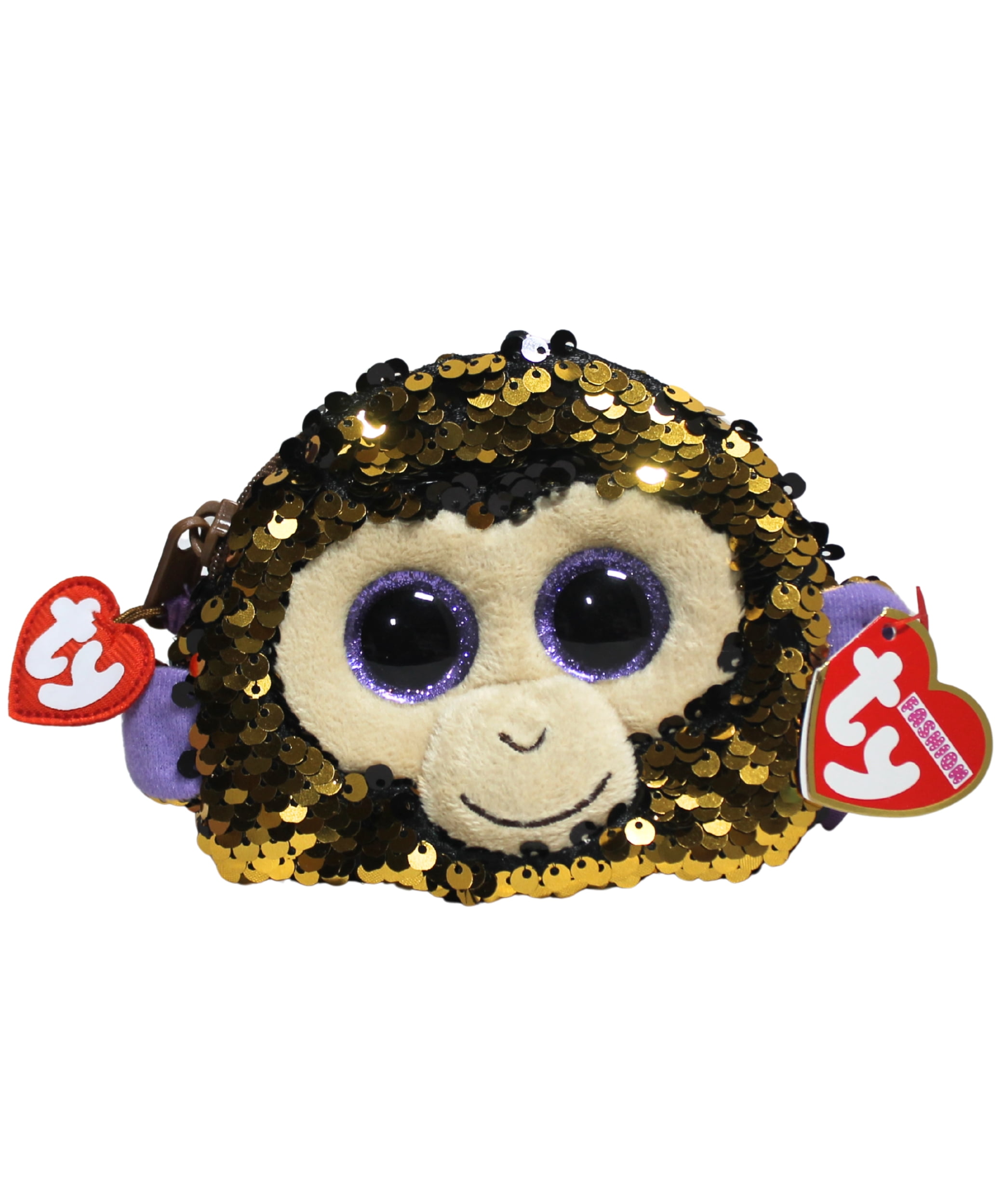 Ty Coco Ty Fashion- Coconut the Monkey – Glitter Eyes – Wristlet Purse ...