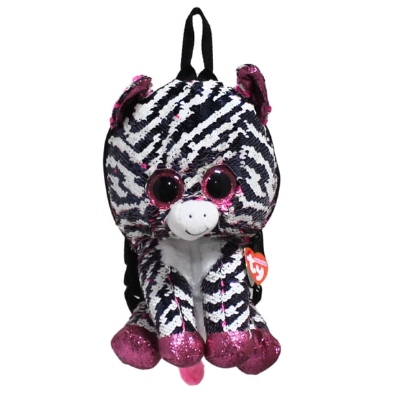 TY Fashion Flippy Sequin Wristlet - ZOEY the Zebra (5 inch)