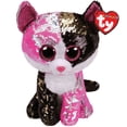 thumbnail image 1 of TY Flippables Sequin Plush - MALIBU the Cat (Regular Size - 6" Plush) (BONUS 1 RANDOM TY ERASER), 1 of 1