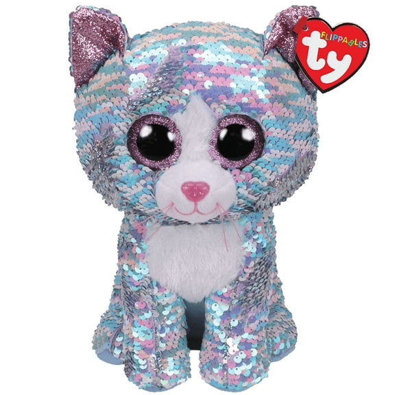 TY Flippables Sequin Plush - WHIMSY the Cat