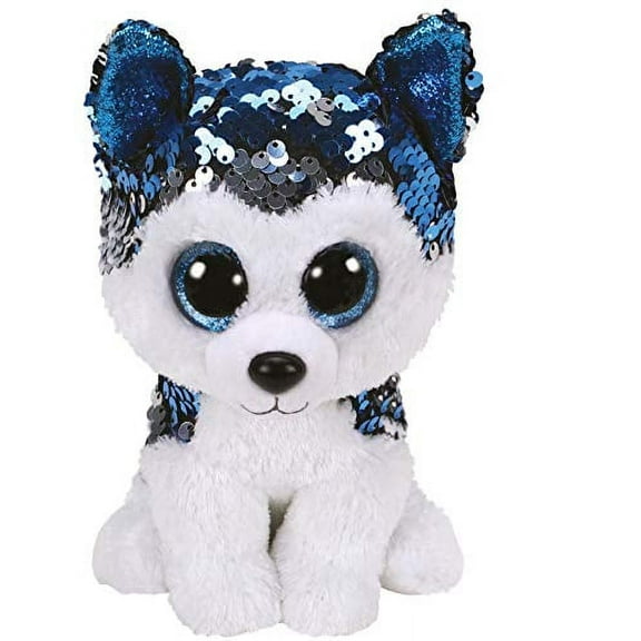 TY Flippables Slush - Sequin Husky - 6"