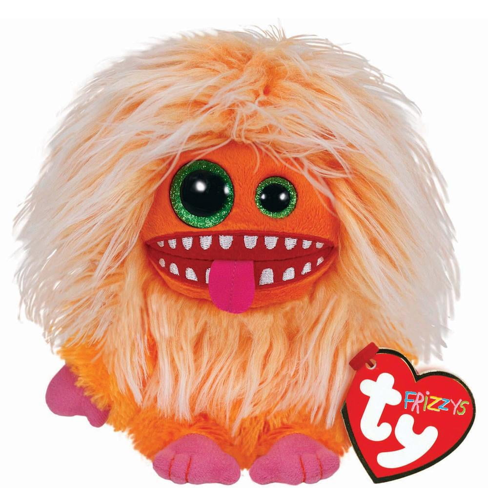 TY Frizzys - PLOPSY the Orange Monster Plush (With Tag) - Walmart.com