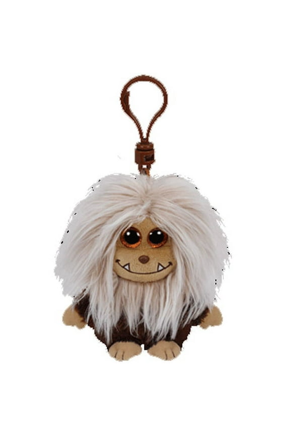 Frizzys - ZINGER the Brown Monster (Plastic Key Clip - 3 inch)