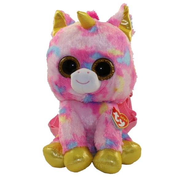 TY Gear Backpack - FANTASIA the Rainbow Unicorn (13 inch)