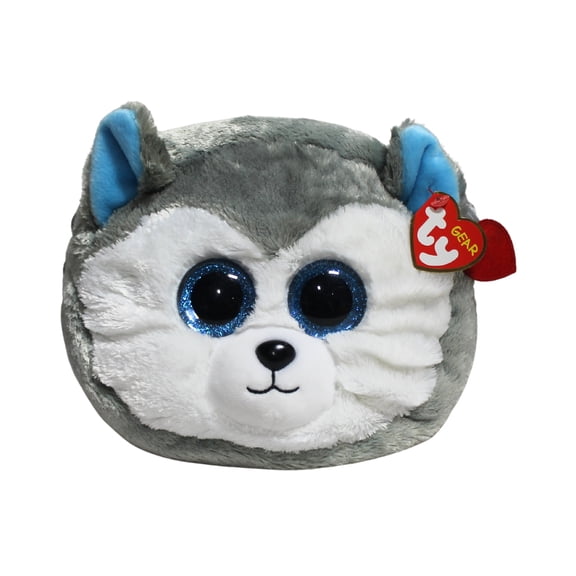 Ty Gear- Slush the Husky Dog Glitter Eyes Purse - Stuffed Animal