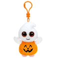 thumbnail image 1 of ty beanie boo boos 3" key clip - pumpkie (halloween exclusive) ..., 1 of 1