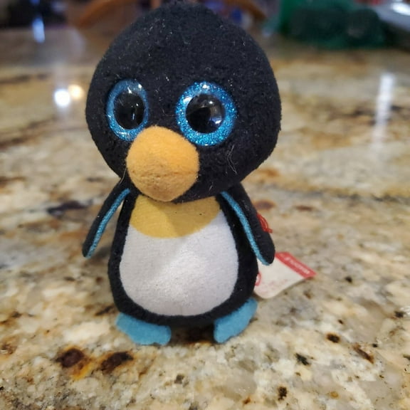 TY McDonolds Teenie Beanie Boos - WADDLE PENGUIN (2017 Happy Meal McDonalds) 3.5" Plush