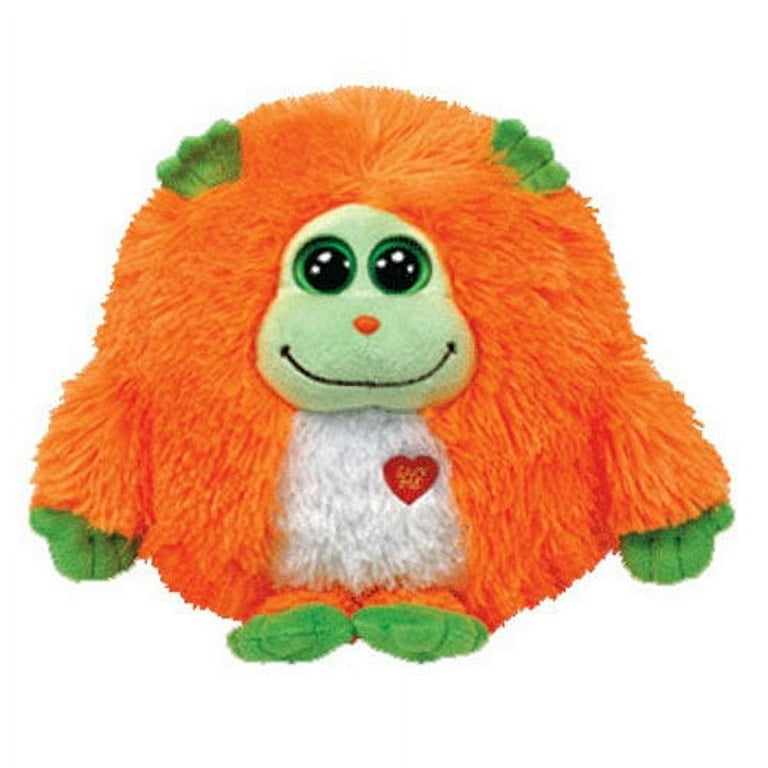 TY Monstaz - CHESTER the Orange & Green Monster (Regular Size - 5