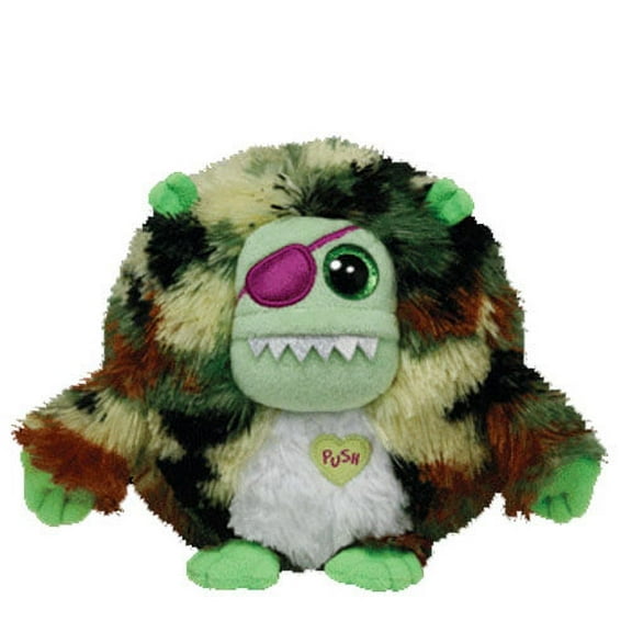 TY Monstaz - PATCH the Camo Monster (Regular Size - 5 inch)