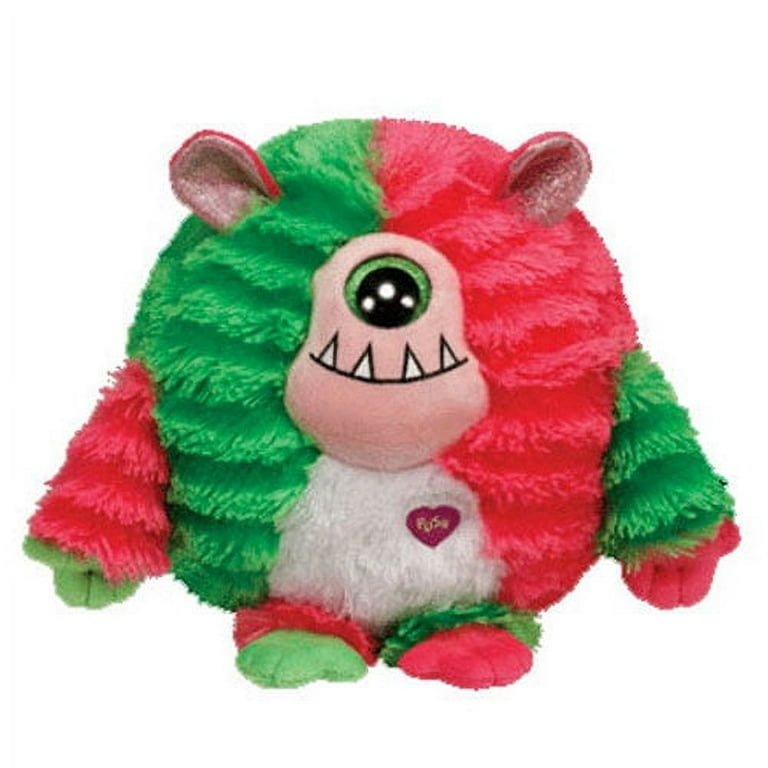 TY Monstaz - SPIKE the Pink & Green Cyclops (Regular Size