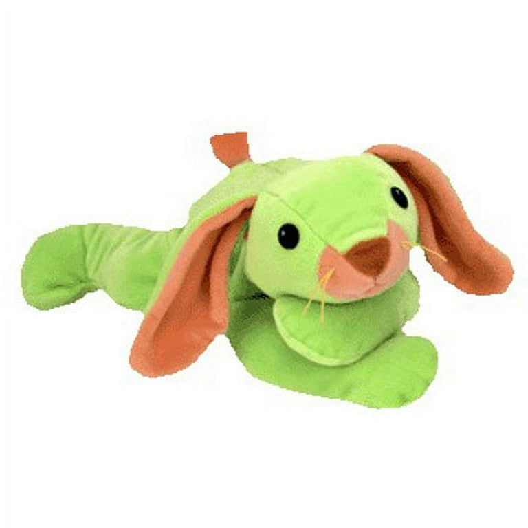 TY Pillow Pal CARROTS the Bunny Green Version 14 inch