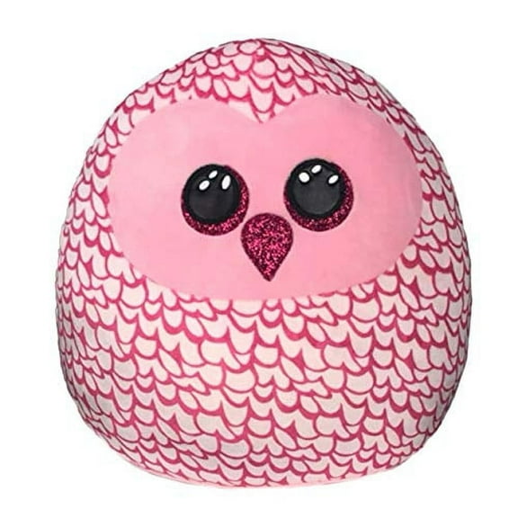 TY Squish-A-Boo Pinky Owl 14 Inch Plush