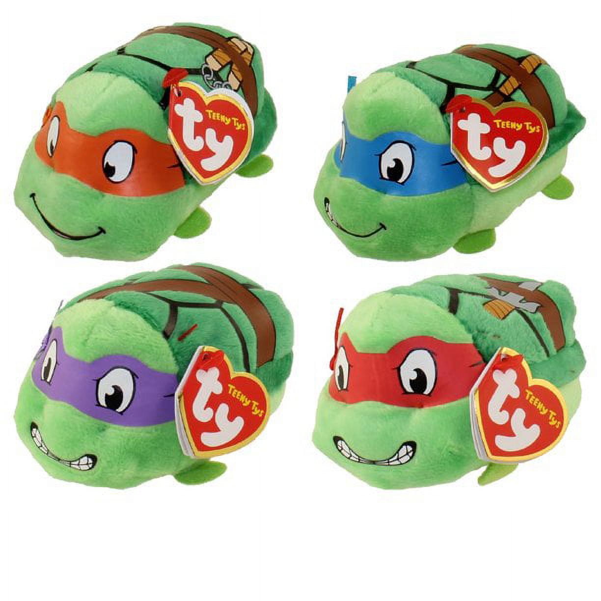 TMNT Tyぬいぐるみセット Ty Teenage Mutant Ninja Turtles Beanie Babies Complete Set
