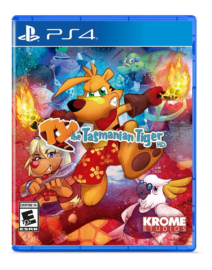 TY the Tasmanian Tiger HD Krome Studios Playstation 4 812303016592 Walmart