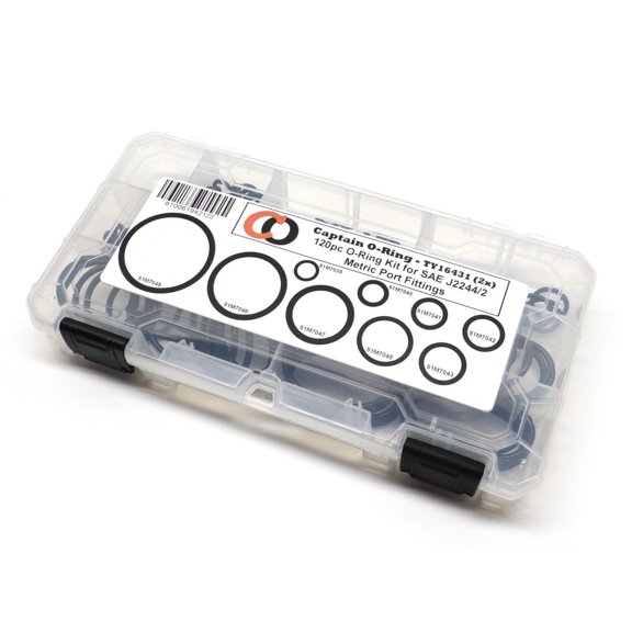 TY16431(2X) 120 O-Ring kit Deere J2244/2 ISO 6149 Metric Port Hydraulic Fittings