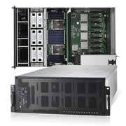 TYAN Thunder HX FT77DB7109 B7109F77DV4HR-2T-NFZ Dual Root Complex 4U 8GPU Server - Xeon Scalable LGA3647 DDR4 Barebone Server Full