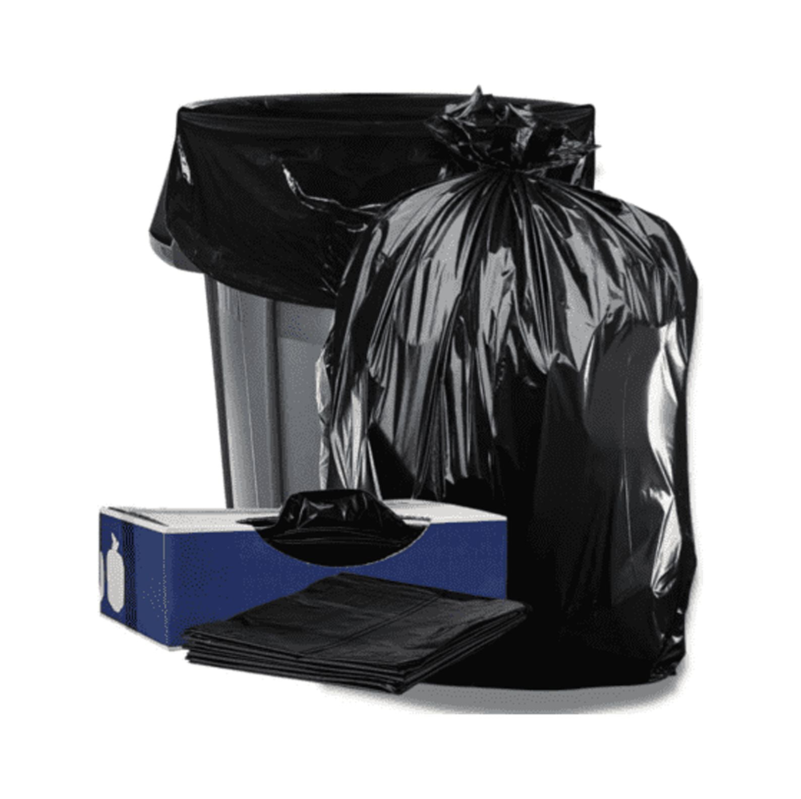 TYAPCS Contractor Trash Bags 5560 Gallon â 3.0 Mil â Black Heavy Duty