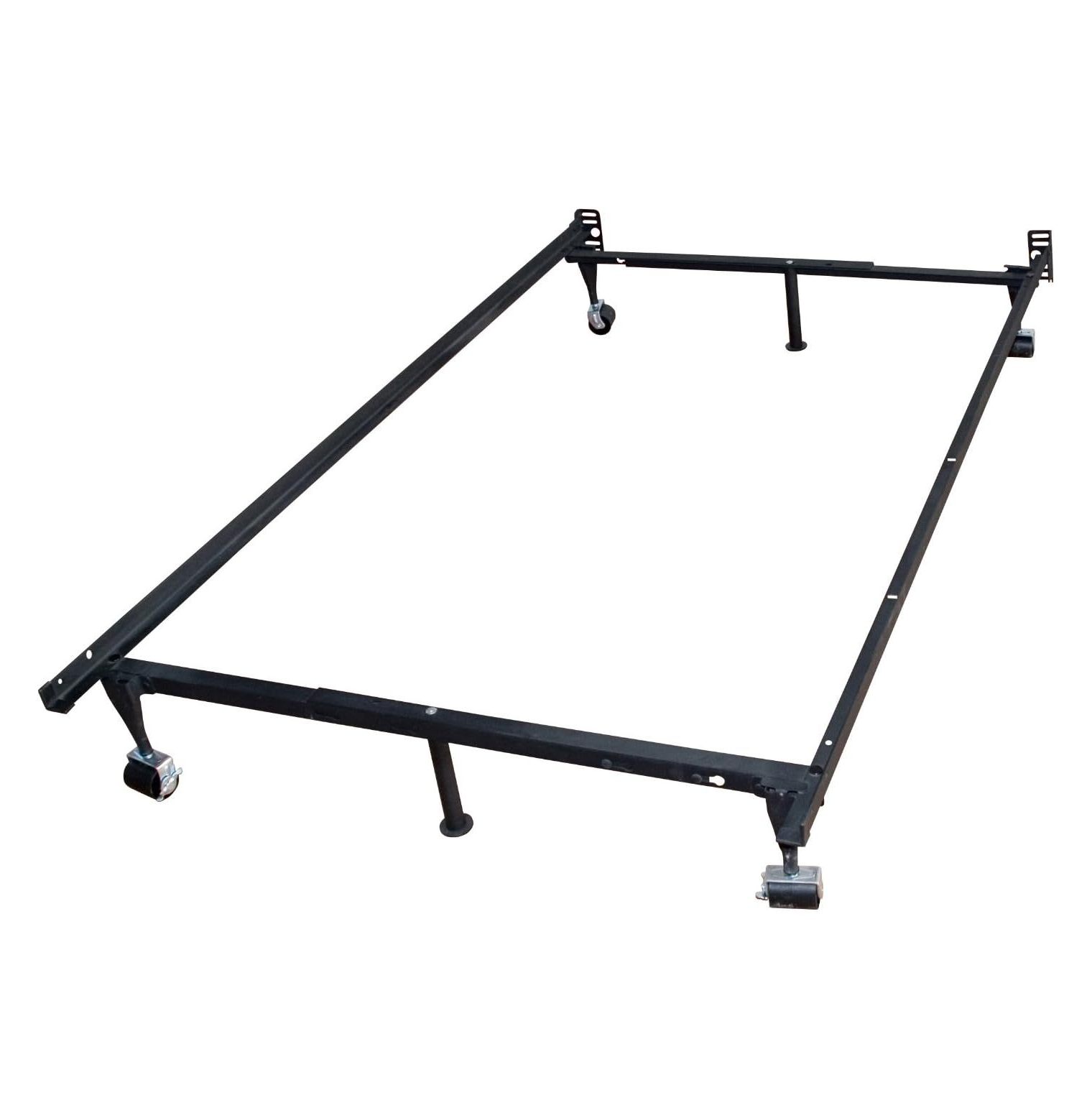 TYAPCS Heavy Duty Adjustable Metal Queen, Full, Full XL, , XL, Bed