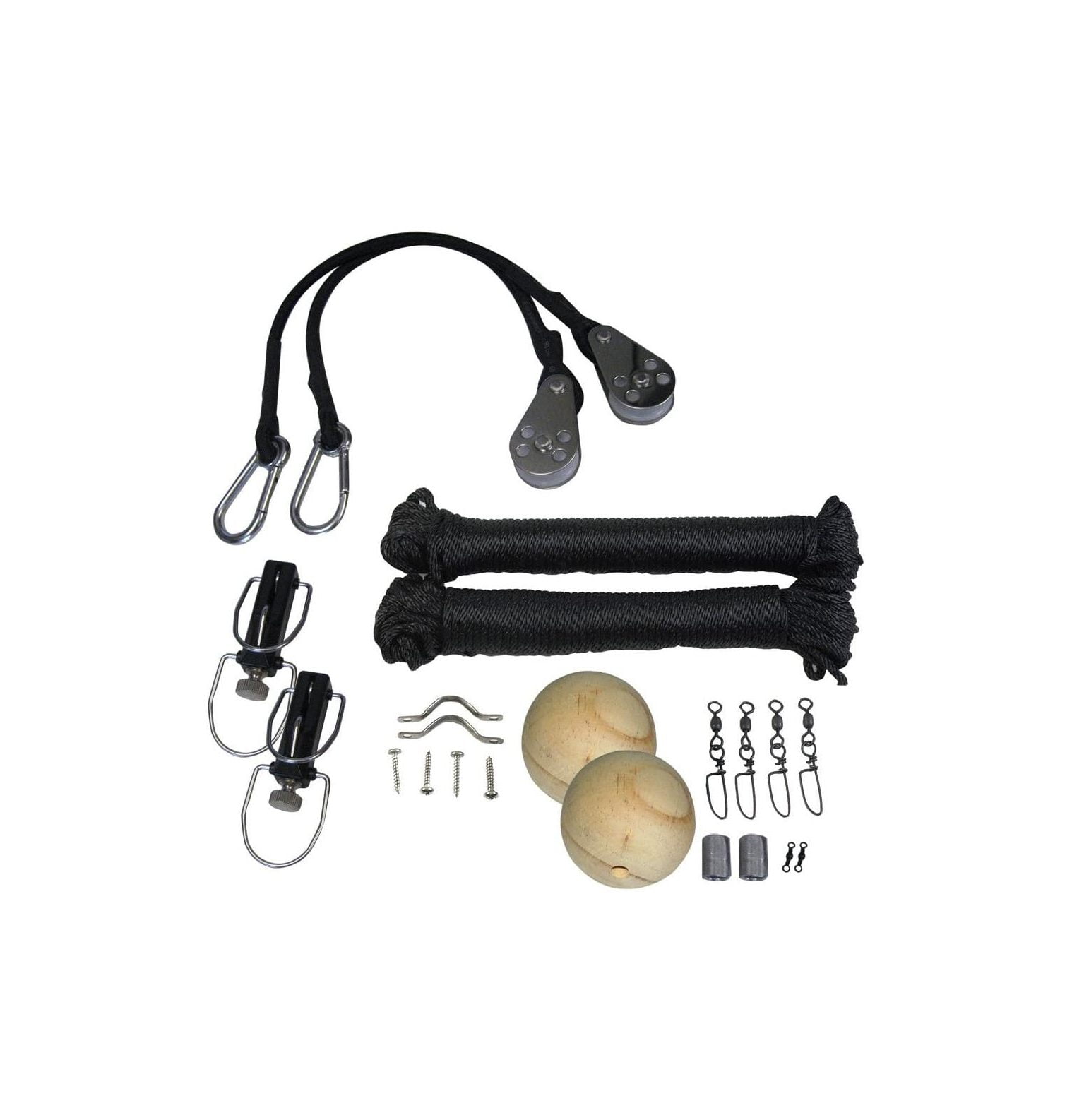 TYAPCS Taco Premium Rigging Kit Black f/1 Pair Outriggers