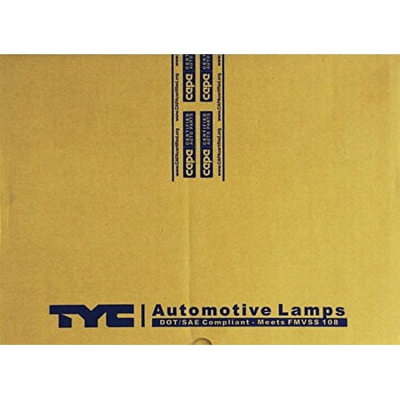 TYC 11-6258-00-9 Dodge Caravan CAPA Certified Replacement Left Tail Lamp