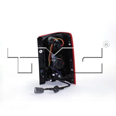 TYC 11-6294-00 Tail Light Assembly For 09-15 Honda Pilot Fits select: 2009-2011 HONDA PILOT EXL, 2012-2013 HONDA PILOT EXLN