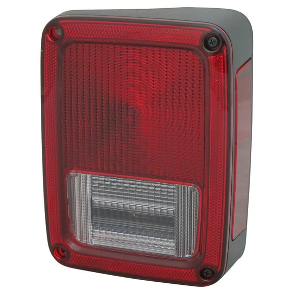 TYC 11-6299-00-9 Capa Certified Tail Light Assembly Fits select: 2015-2017 JEEP WRANGLER UNLIMITED SPORT, 2012-2014 JEEP WRANGLER SPORT