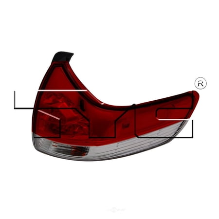 TYC 11-6345-00-9 Capa Certified Tail Light Assembly